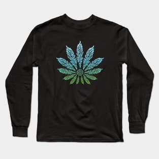 Feather Flower: Cool Reef Long Sleeve T-Shirt